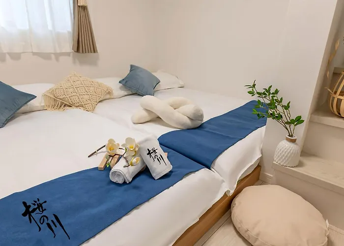 桜の川15 Detached House Ikebukuro 2 Mins Kanamecho Station 1 Min Eight People